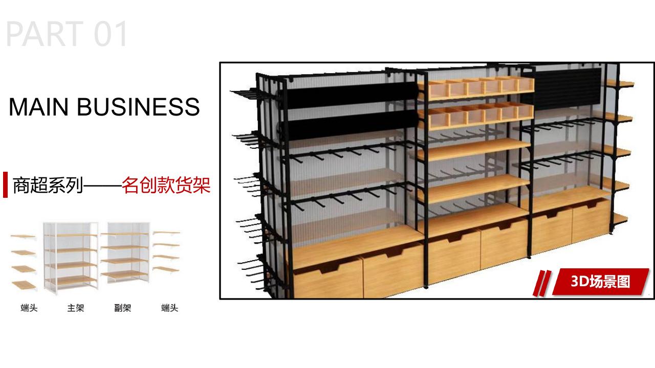 名创款货架