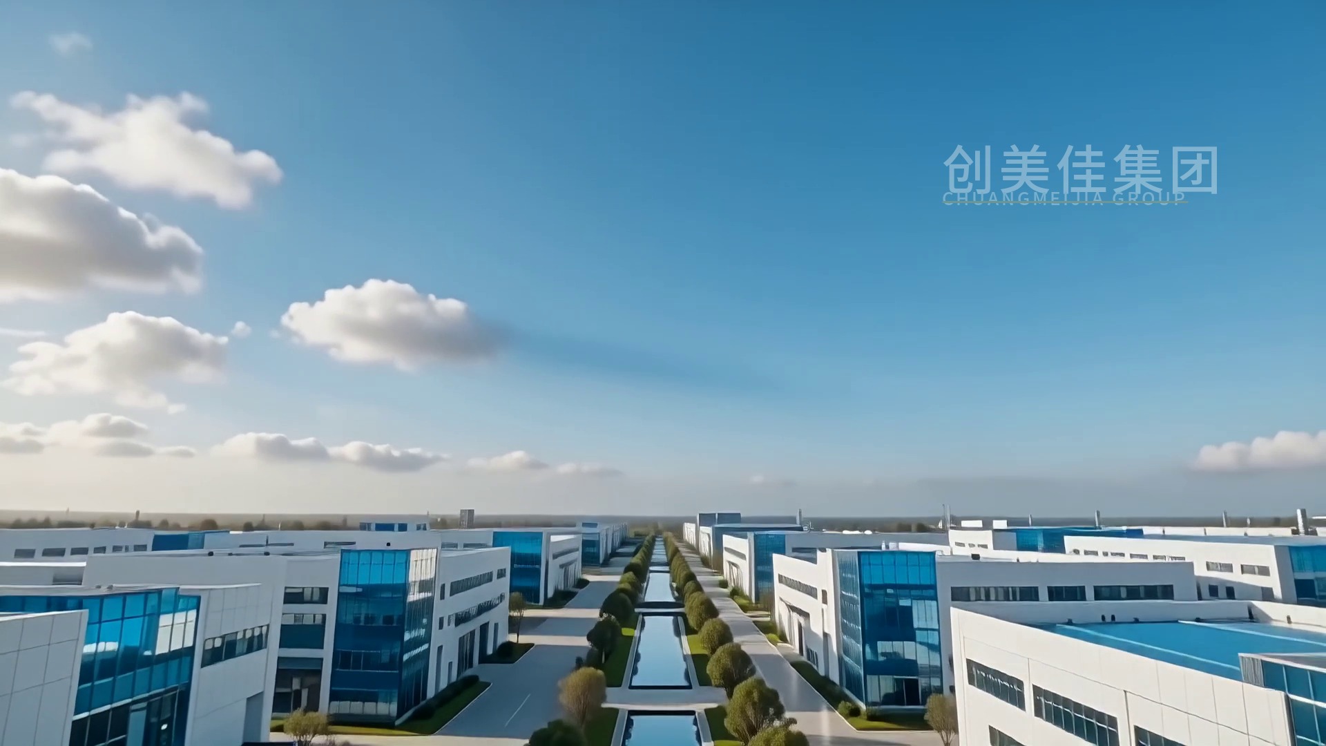 创美佳集团现代化制造基地区域全景